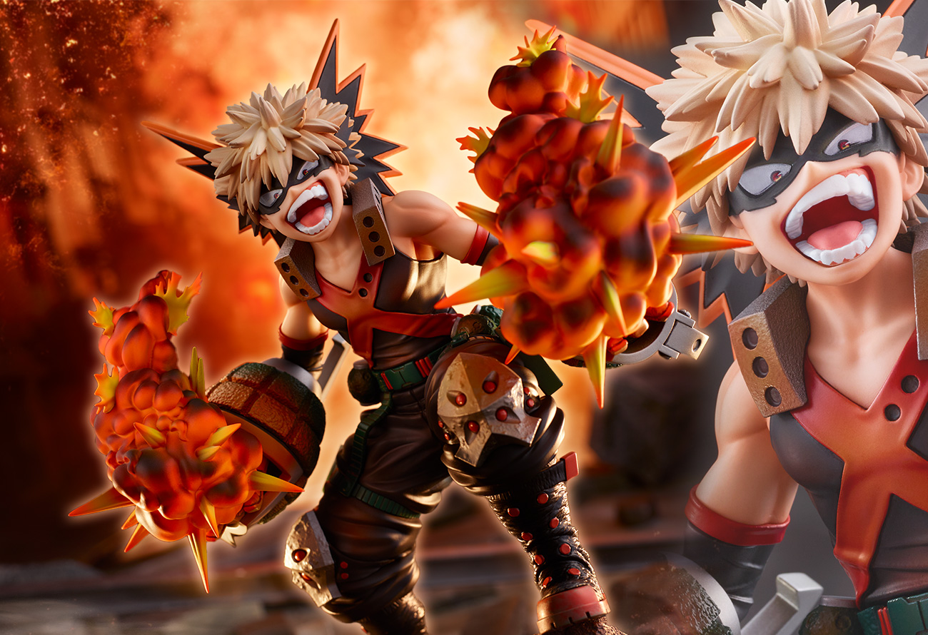 僕のヒーローアカデミア 爆豪勝己　s-fire フィギュアおはようございます