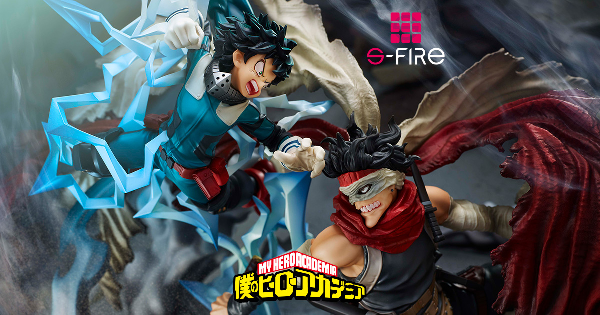 僕のヒーローアカデミア S-FIRE 緑谷出久vsステイン ヒロアカ フィギュア-